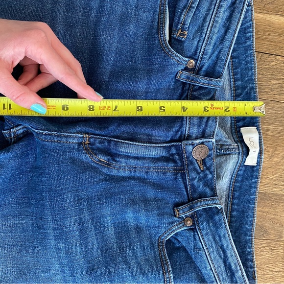 Loft Jeans Skinny Curvy Crop Womens Size 4 Pants - Picture 9 of 10